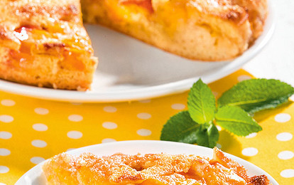 Абрикосовый пирог-перевертыш: рецепт с фото