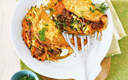 Омлет с цукини (фото)