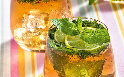 Домашний безалкогольный мохито с лаймом