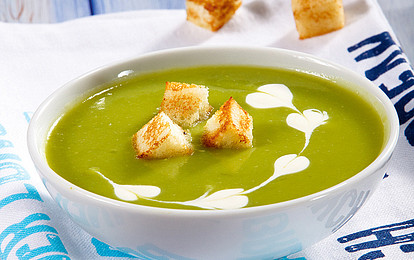 Суп-пюре из горошка