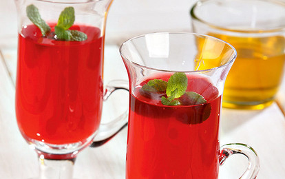 Сбитень с клюквой