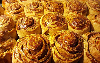 Булочки с корицей, как у бабушки