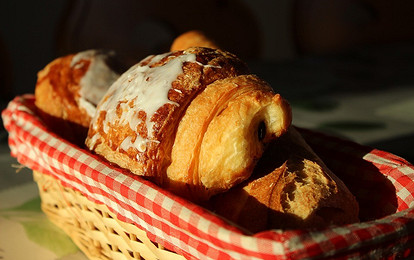 Круассаны с шоколадом