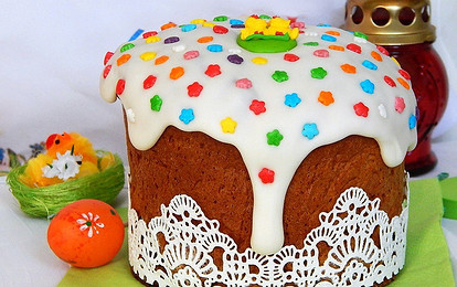 Творожный кулич на Пасху: рецепт без дрожжей