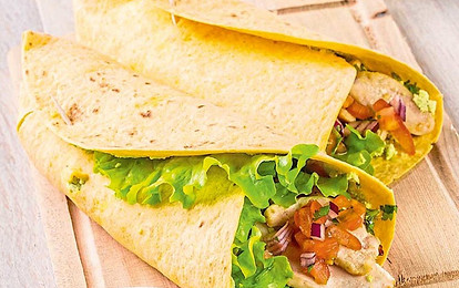 Фахитос с курицей