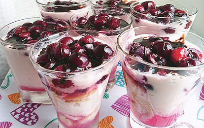 Десерт «Вишневый соблазн»