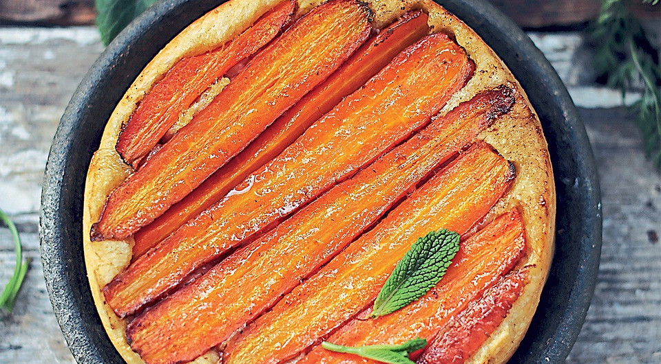 Полезный пирог с морковью: пошаговый рецепт