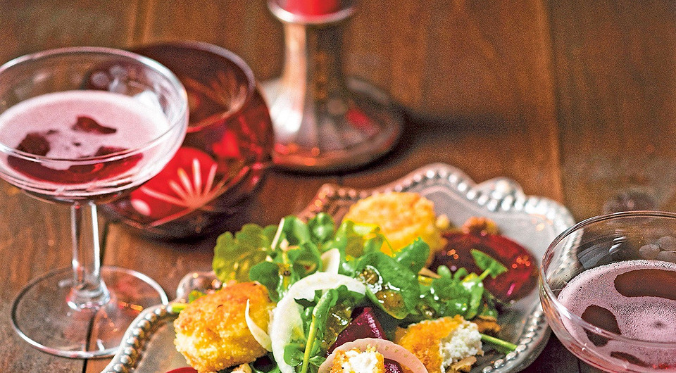 Романтичный ужин: рецепт карпаччо из свеклы с сыром