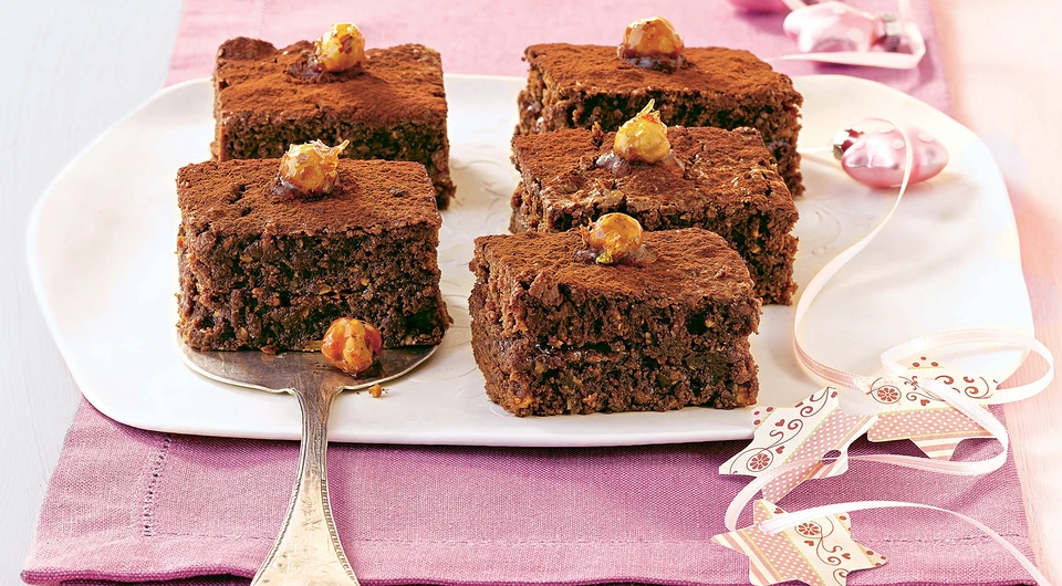 Брауни с фундуком