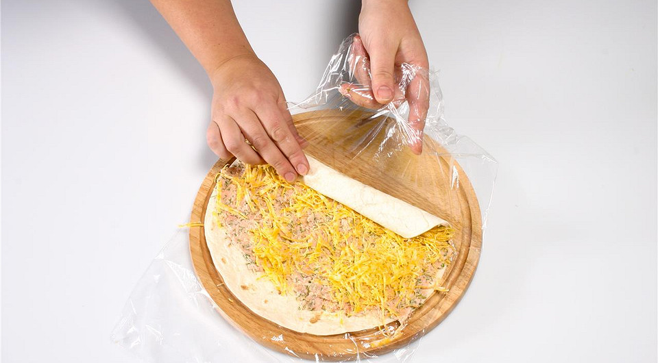 Закуска с начинкой из мяса или рыбы - фото шага 3