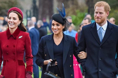 Меган Маркл и принц Гарри удивили Кейт Миддлтон подарком на день рождения