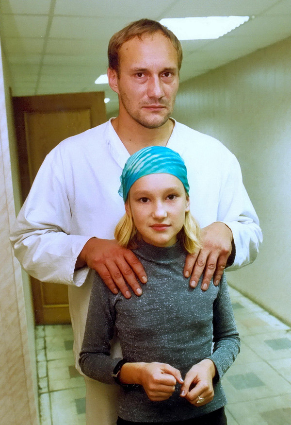 Евгений с дочерью Полиной