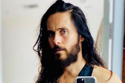 Джаред Лето пострадал во время митинга антипрививочников в Италии