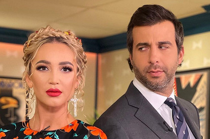 Ольга Бузова пришла к Ивану Урганту в платье с AliExpress за тысячу рублей