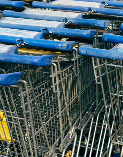 Ученые заявили, что положение ручек на тележках влияет на количество покупок