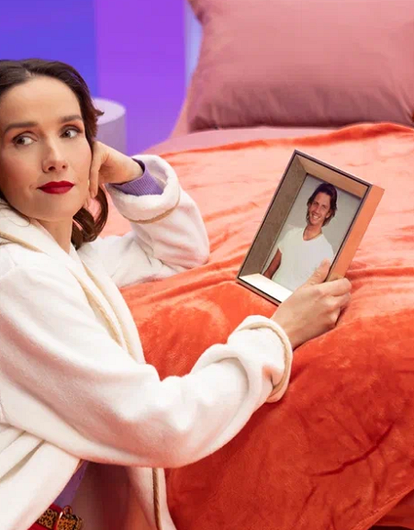 Наталья Орейро примерила наряд Милагрос из «Дикого ангела»