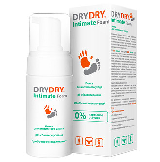DryDry Intimate Foam специально разработана для ежедневной гигиены интимной зоны. В состав входят самые мягкие виды ПАВ на основе растительных масел, карбоновых и аминокислот, поэтому сре...