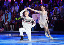 Даня Милохин и Евгения Медведева