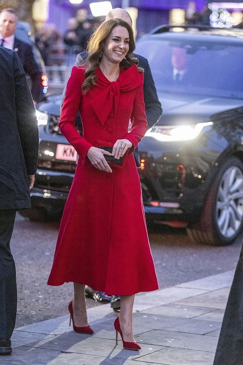 Кейт Миддлтон и принц Уильям появились на рождественском концерте в Вестминстерском аббатстве
