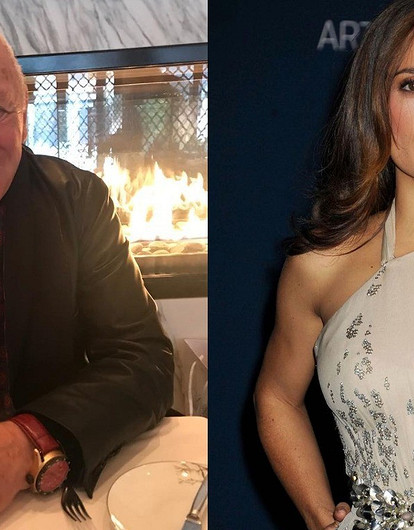 Сальма Хаейк показала танец Энтони Хопкинса после его победы на «Оскаре» (видео)