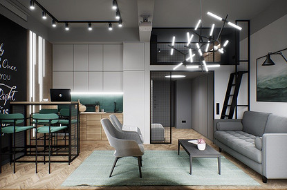 Грамотный подход: 5 способов зонировать кухню-гостиную