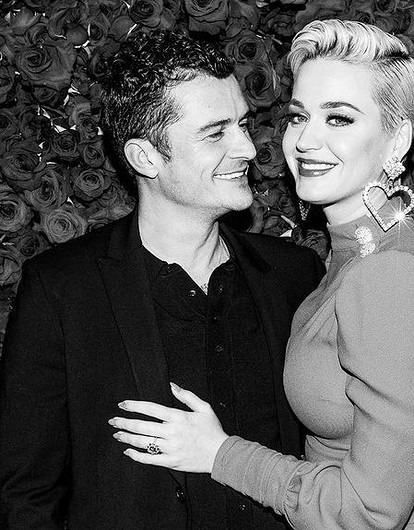 Кэти Перри и Орландо Блума засняли за поцелуями на романтическом свидании в Венеции