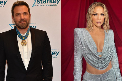 Дженнифер Лопес и Бэна Аффлека засняли в объятиях на свидании