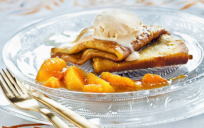 Рецепт блинчиков креп сюзетт