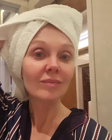 Ани Лорак без макияжа и с полотенцем на голове: красота в чистом виде.ФОТО