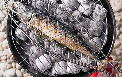 Пикантная скумбрия на гриле