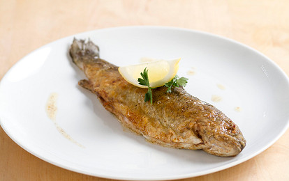 Форель, жаренная на сковороде