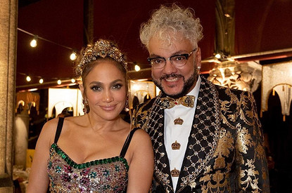 Филипп Киркоров обнялся с Дженнифер Лопес на показе Dolce&Gabbana