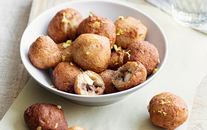 Картофельные шарики с анчоусами