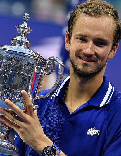 Брэд Питт и Брэдли Купер оценили: теннисист Даниил Медведев выиграл US Open