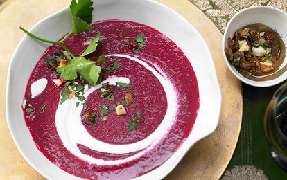 Свекольный суп-пюре