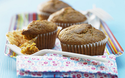 Морковные кексы с яблоком