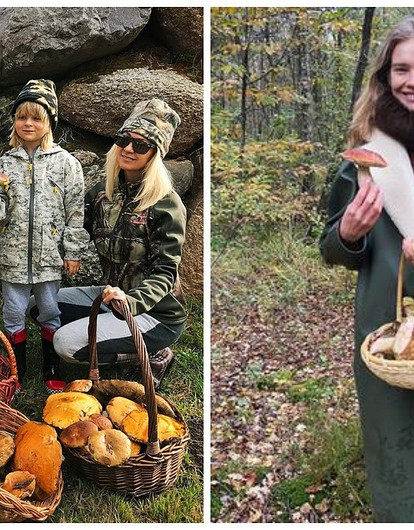 9 российских звезд, которые обожают собирать грибы