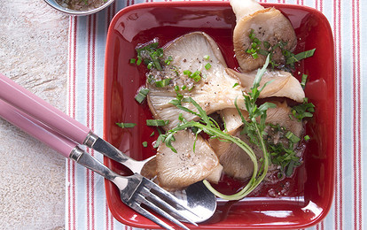 Салат из вешенок