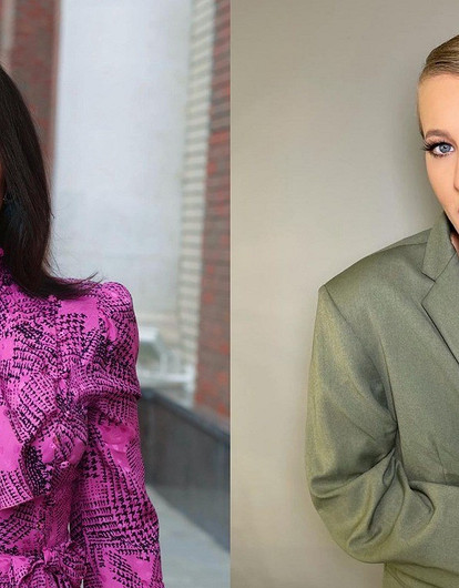 «Знаменитый поцелуй»: Ксения Собчак помирилась с Тиной Канделаки (видео)