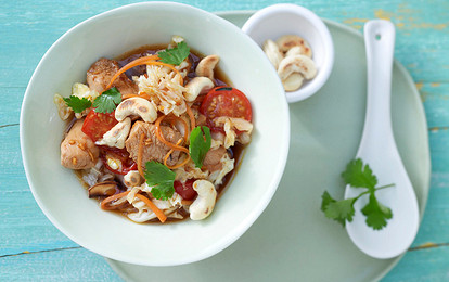 Куриное филе с пекинской капустой