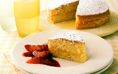 Торт с лимонным кремом