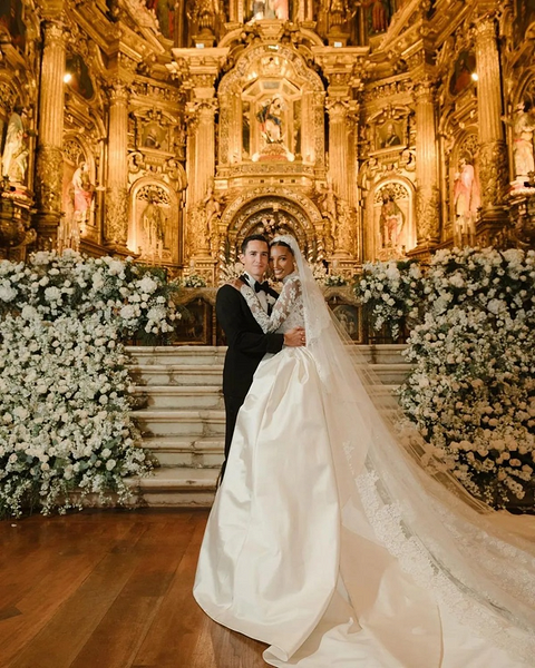 Свадьба по-королевски: ангел Victorias Secret Жасмин Тукс вышла замуж