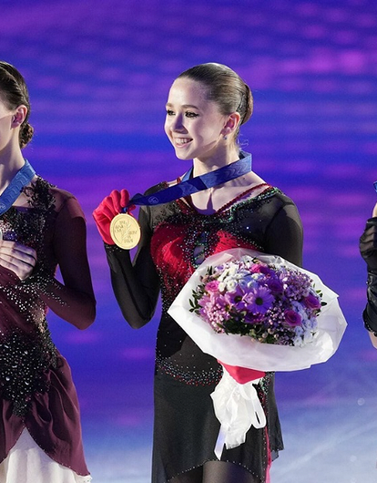 Российские фигуристки заняли весь пьедестал на чемпионате Европы в Таллине
