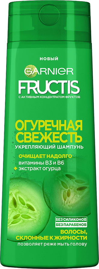 Укрепляющий шампунь Fructis Огуречн&#...