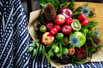 Фруктовый букет своими руками: 20 классных вариантов для новичков (видео)