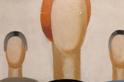 Испорченную картину ученицы Малевича впервые показали после реставрации