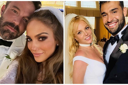 Итоги года: 7 звездных голливудских пар, которые сыграли свадьбу в 2022-м