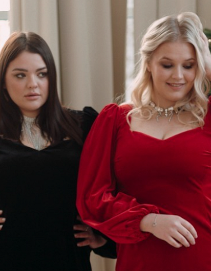 Платье на Новый год 2023: выбираем лучшее для девушек plus size