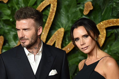 Дэвид Бекхэм трогательно поздравил жену Викторию с Днем Святого Валентина