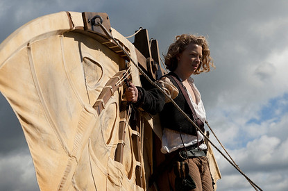 Инженеры собрали летательный аппарат по рисунку Леонардо да Винчи